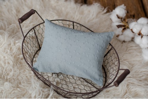 PILLOWCASE - EMBROIDERY BLUE 2